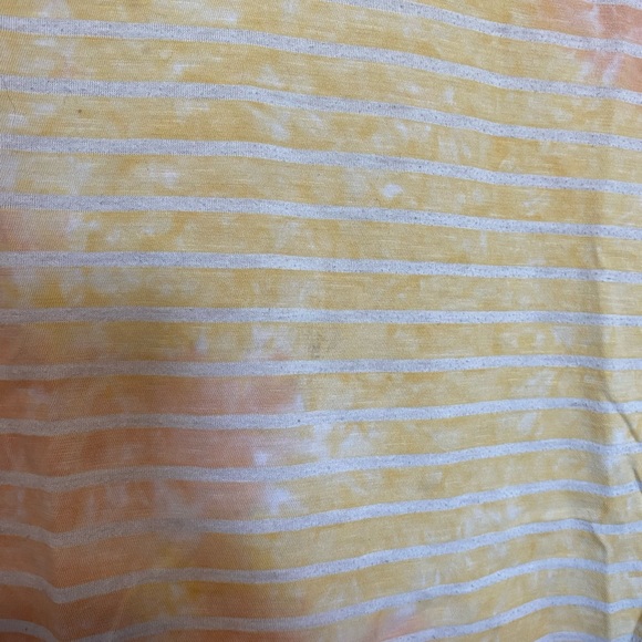 🎉5/$30 - Aerie striped tie-dye cropped tee - Picture 2 of 4